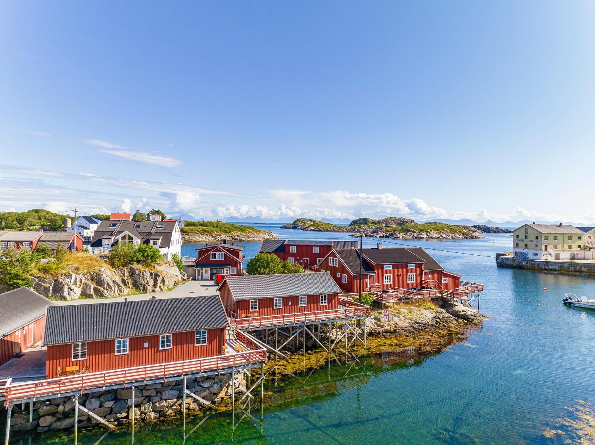 Henningsvær Rorbuer Hotel Eksteriør billede